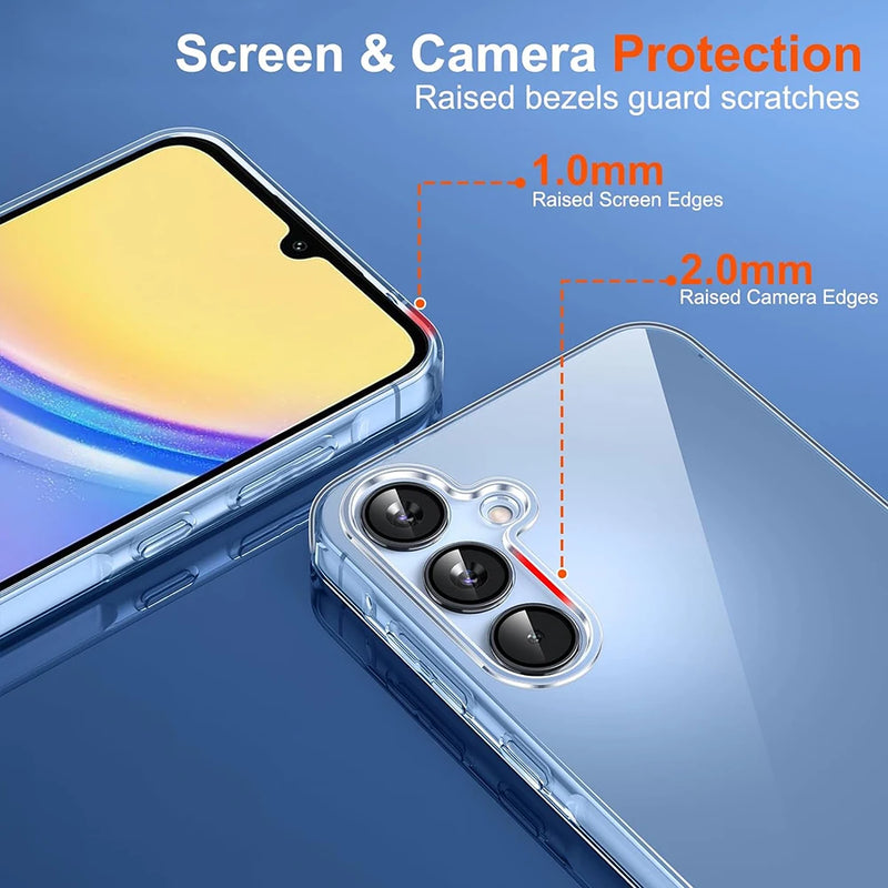 Capa de Silicone Ultra Fina para Samsung – Proteção Suave com Estilo Minimalista