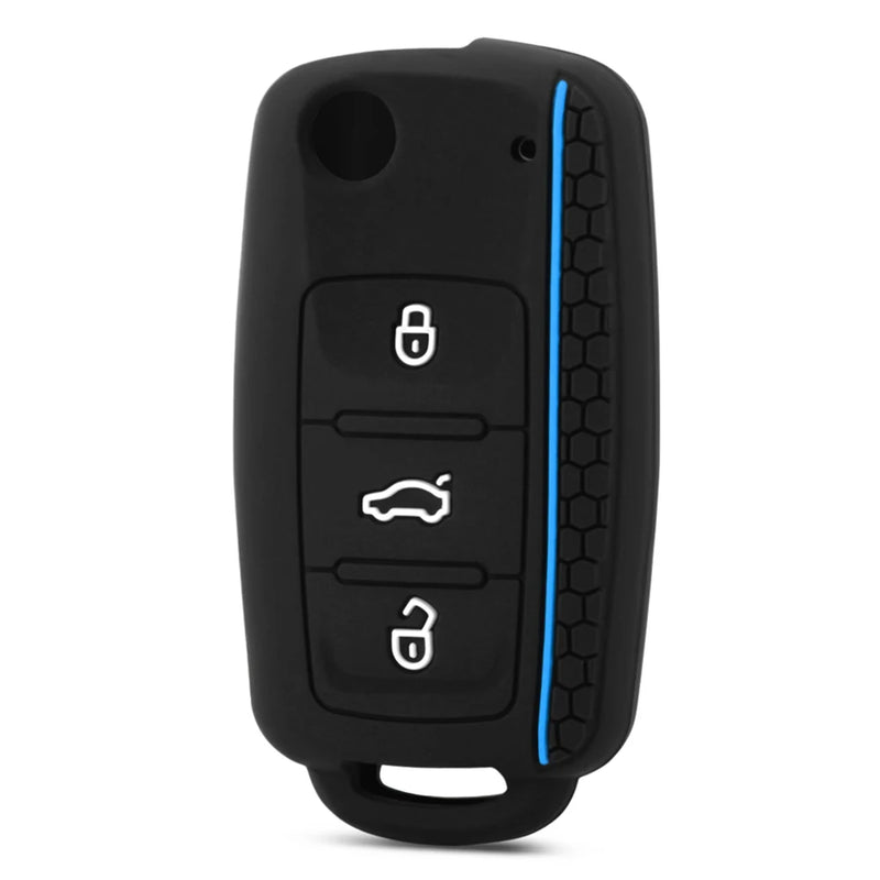 Capa de Silicone para Chave de Carro Volkswagen e Outros Modelos! 🚗🔑