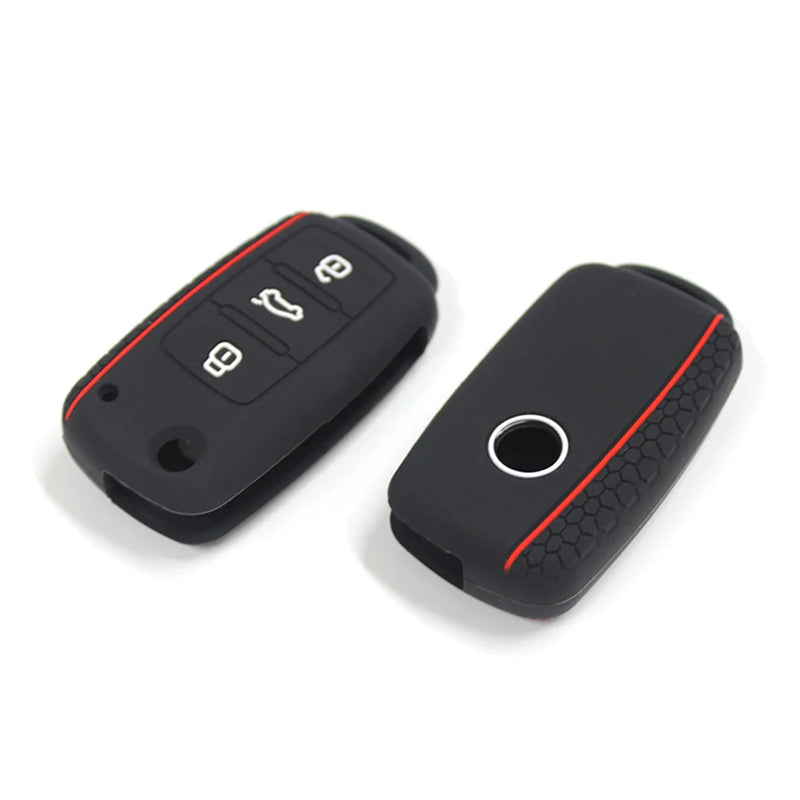 Capa de Silicone para Chave de Carro Volkswagen e Outros Modelos! 🚗🔑